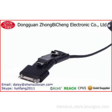 Universal RETRACTABLE 3 in 1 USB Data Sync Charging Cable B